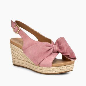 UGG® Camilla Wedge Sandal - Pink Dawn Suede - 11